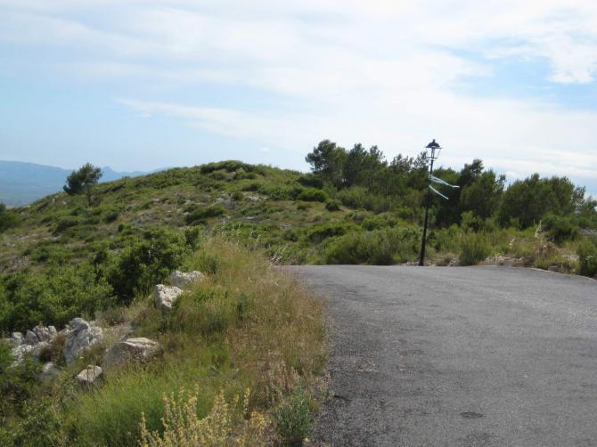 Startplatz, kurz vor Erreichen der Ermita, Juni 2010