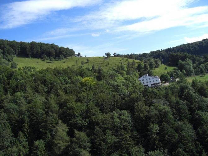 Startplatz Schätti 10min. von der Bergstation Wasserfallenbahn
