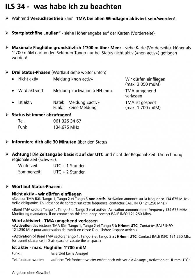 TMA-/Luftraumregeln 2