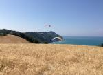 Paragliding Fluggebiet Europa » Italien » Marken,Portonovo,Heute am 9. juli 2013 war wieder mega geiles soring in Portonovo angesagt.