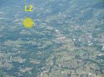 Paragliding Fluggebiet Europa » Italien » Kampanien,Bocca della Selva,LZ in Cusano Mutri, direkt neben der Strasse