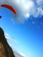 Paragliding Fluggebiet Europa » Spanien » Valencia,Fortuna / Caprés,Fortuna, almost upside down.  One of our favourite sites.  Join us.