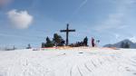 Paragliding Fluggebiet Europa » Österreich » Salzburg,Schwarzerberg,Der NW-Startplatz, ziemlich flach also ordentlich Gas geben!