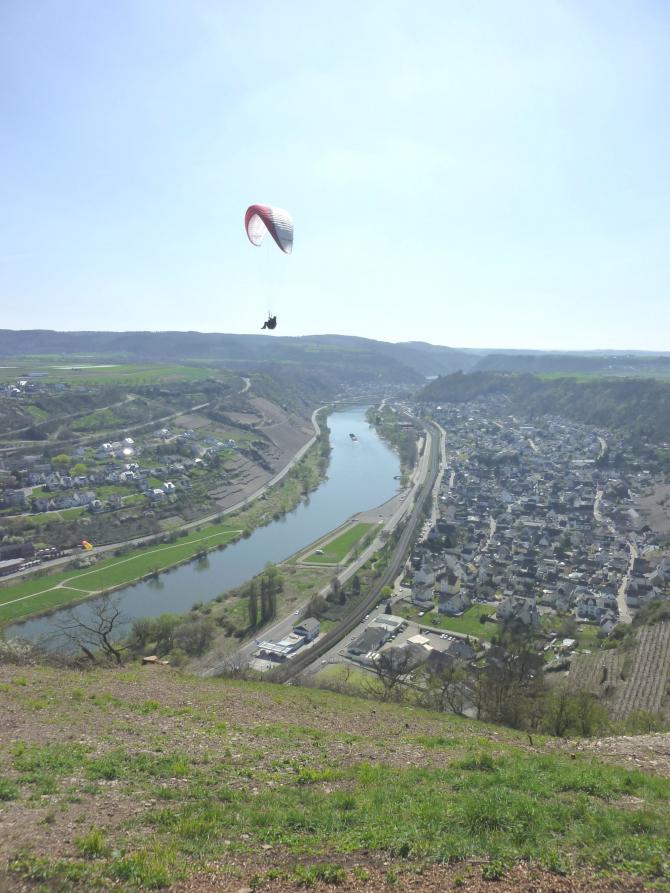 Ralf B. am 2.4.2011 bei sportlichen Bedingungen