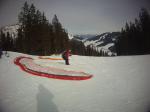 Paragliding Fluggebiet Europa » Österreich » Salzburg,Dienten am Hochkönig,Start gleich bei der Gabühel-Hütte