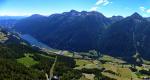 Paragliding Fluggebiet Europa » Italien » Trentino-Südtirol,Schwemmalm/ Ultental/ Ultimo,Blick übers Ultental (gz lk wäre Meran)