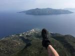 Paragliding Fluggebiet Europa » Italien » Sizilien,Isola di Salina,Flug vom Monte Fossa nach Lingua, im Hintergrund die Insel Lipari.