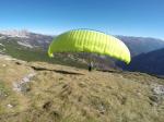 Paragliding Fluggebiet ,,Roland startet richtung Osten