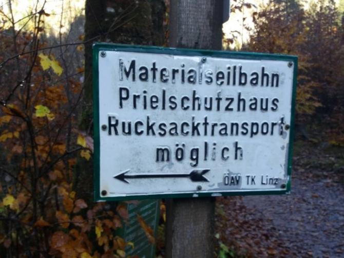 Rucksack Transport möglich