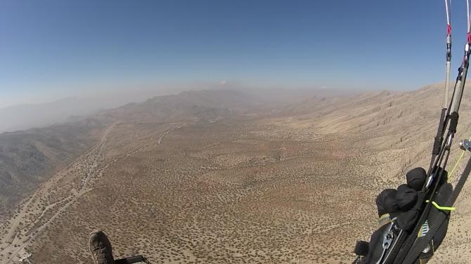 View over the valley near the site Kotal Kazeroun.