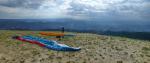 Paragliding Fluggebiet ,,Pano on launch looking SE towards Rifle
