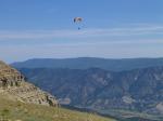 Paragliding Fluggebiet Nordamerika » USA » Colorado,Roan,soaring in front of TO