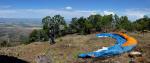 Paragliding Fluggebiet Nordamerika USA Utah,Silver,Startplatz; Blick Ritg Newcastle