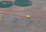 Paragliding Fluggebiet Nordamerika USA Utah,Silver,LZ aus der Luft (Blick Ritg West)