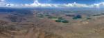 Paragliding Fluggebiet Nordamerika » USA » Utah,Silver,über dem Start auf 3200m; Blick Ritg Newcastle/ Enterprise (unter der 'höchsten' Wolke)