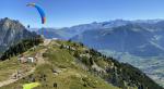 Paragliding Fluggebiet Europa » Schweiz » Wallis,La Breya,Startplatz 'Süd' (Blick Richtung Verbier)