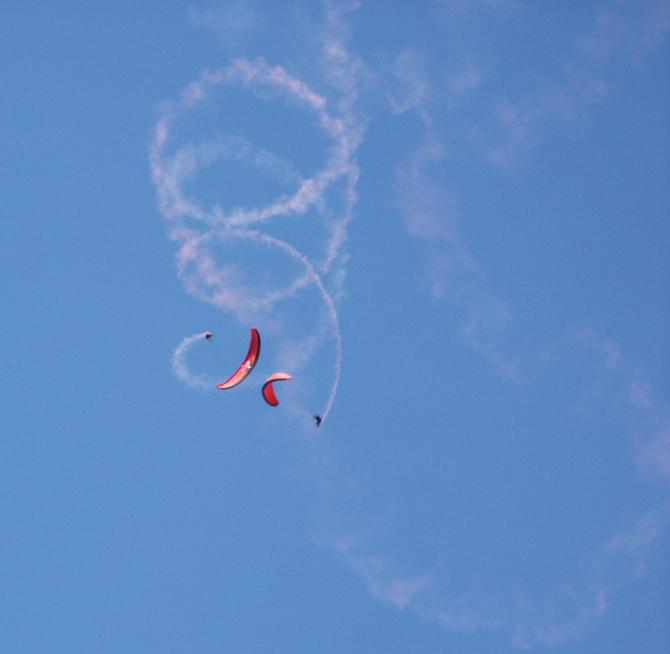 Impressionen Akro-SM 2009 in Beckenried (29.08.09) - tolle Manöver