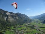 Paragliding Fluggebiet ,,Flug hinunter nach Walenstadt