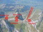 Paragliding Fluggebiet Europa » Schweiz » St. Gallen,Hinterrugg,Startplätze Hinterrugg, Chäserrugg