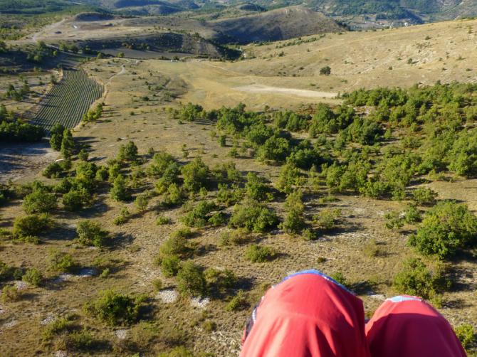 riesige LZ (mit Windsack)