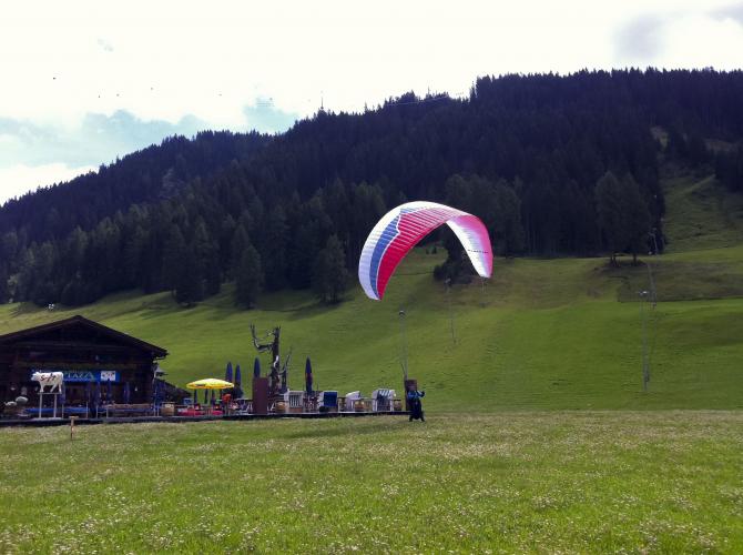 Landeplatz am Restaurant Bolgen Plaza