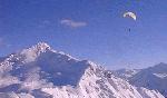 Paragliding Fluggebiet Europa » Schweiz » Graubünden,Davos - Jakobshorn,Hoch hinaus kanns gehen, auch im Winter