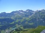 Paragliding Fluggebiet Europa » Schweiz » Obwalden,Brunni - Engelberg,Blick vom Brunni Richtung Engelberg...