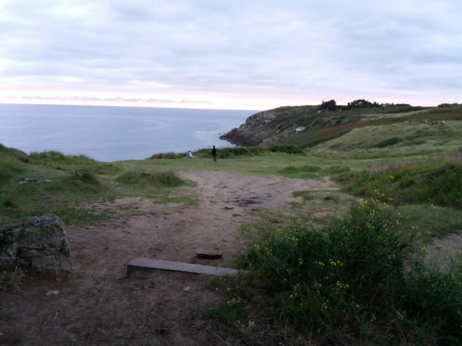 Starthang mit Landung am Strand. Aug. 2017