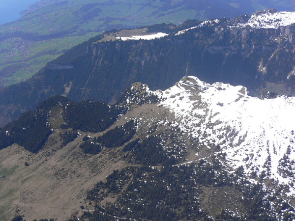 Das Niederhorn von oben (wie's sein sollte)