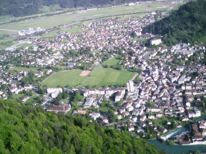 Bild vom 10.05.07
Lp Interlaken Höhmatte, vom Harder aus beim soaren.