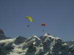 Paragliding Fluggebiet Europa » Schweiz » Bern,Grindelwald First - Pfingstegg - Waldspitz,First Grindelwald im April 07