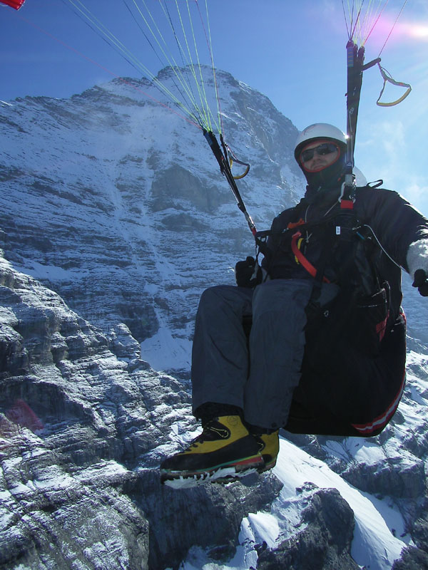 über grindelwald, im hintergrund die einger nordwand