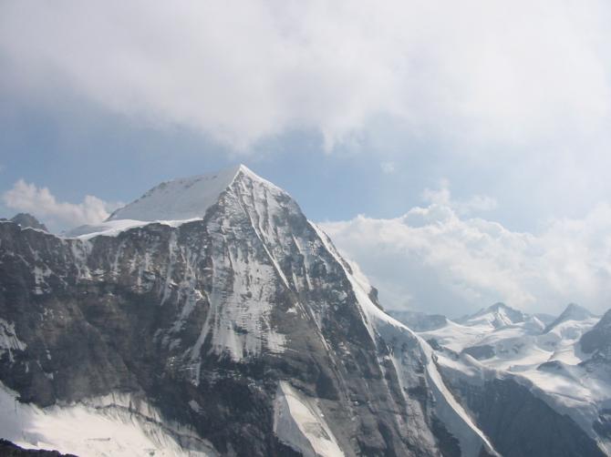 Am Mönch vorbei zum Jungfraujoch ...