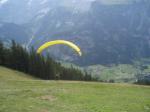 Paragliding Fluggebiet Europa » Schweiz » Bern,Allmenalp - Kandersteg,Start vom Startplatz Allmenalp.