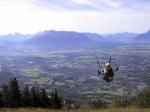 Paragliding Fluggebiet ,,Südwest-Startplatz am Gaisberg