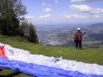 Paragliding Fluggebiet Europa » Österreich » Salzburg,Gaisberg,Nordstartplatz am Gaisberg