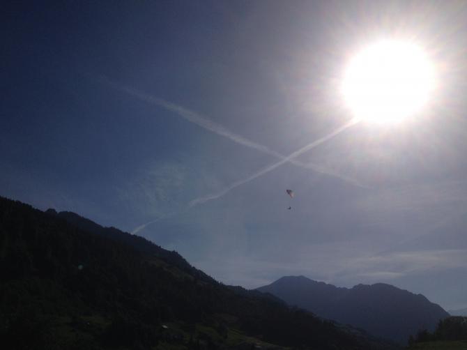 Abendflug am Niederbauen, 17.06.2017