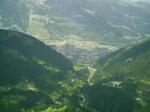 Paragliding Fluggebiet Europa » Schweiz » Graubünden,Parpaner Rothorn - Lenzerheide,Beim Überflug von Chur nach Trimmis.Startpunkt war  Parparner Rothorn. Bild vom 02.07.2007