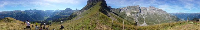 Startplatz Gummengrat - 360° Panorama
