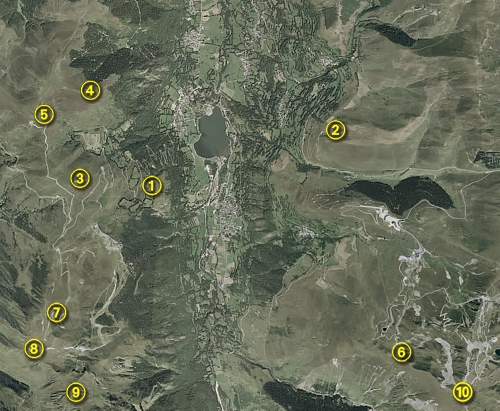mögliche Startplätze im Tal
©www.epvl.fr