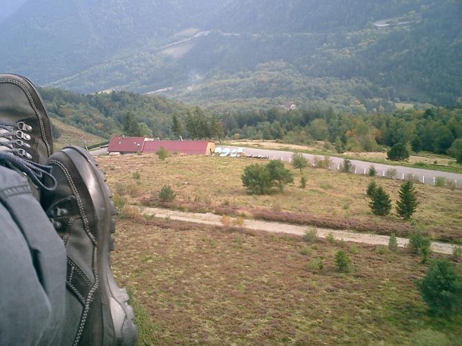 Die Schlüsselstelle zwischen Le Drumont und Gustiberg. Wenn dieser Sattel geschafft ist, kann man aufatmen.