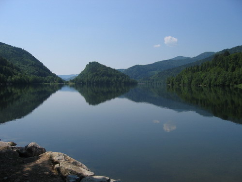 Stausee bei Kruth am Campingplatz.
Foto: Harald Möglich