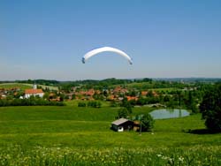 Schulungsflug vom Übungshang