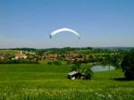 Paragliding Flugschule Europa » Deutschland » Bayern,Flugschule Spieler,Schulungsflug vom Übungshang