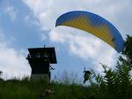 Paragliding Flugschule ,,Start am Turm  im Jahr 2003