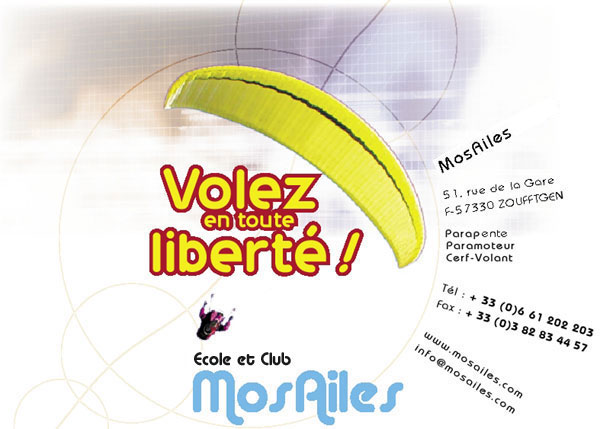 Ecole de pilotage, parapente paramoteur et kite