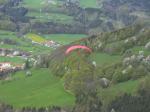 Paragliding Flugschule Europa » Österreich » Niederösterreich,Flugschule Ötscherland,erster Höhenflug - Du landest wieder am vertrauten Grundschullandeplatz