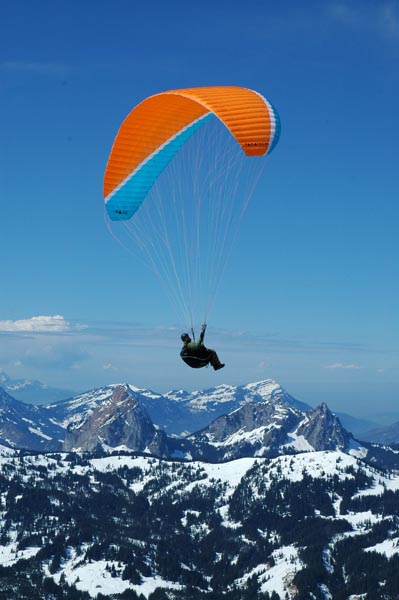 Winterhöhenflug mit paraworld.ch in der Zentralschweiz