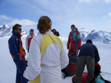 Brefing auf der Plani...
Foto by Vaudee