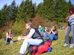 Paragliding Flugschule ,,Brefing auf der Gummen, links ist der Fluglehrer Hoisi zu sehen...
Foto by Vaudee